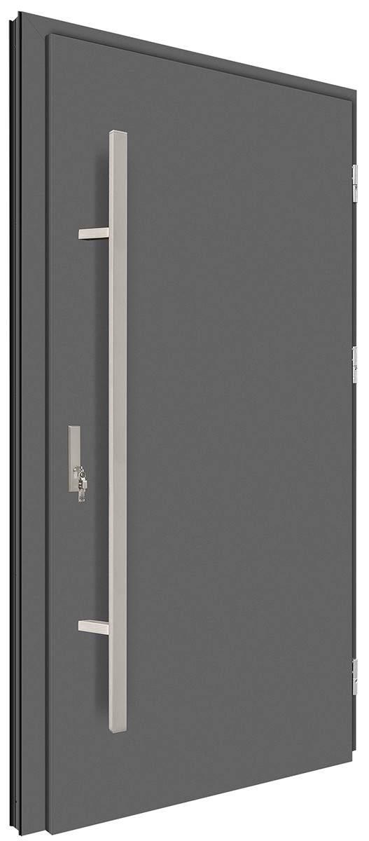 Drzwi zewnętrzne pełne 92mm MK-DOOR