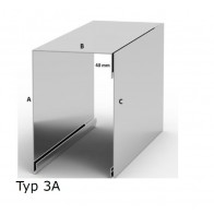 Blacha osłonowa żaluzji fasadowej