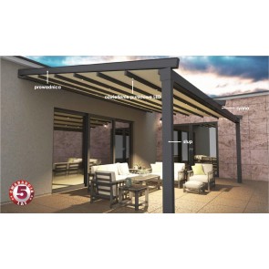 Pergola SUN-TECH AURA - na wymiar